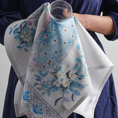 Maison d' Hermine Kitchen Towel 100% Combed Cotton Premium Set of 3 - Image 3