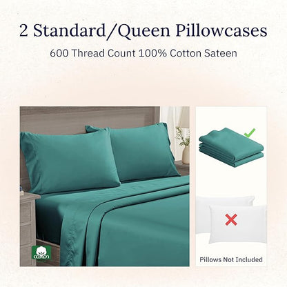 California Design Den Queen/Standard Pillow Cases Set of 2 - Image 3