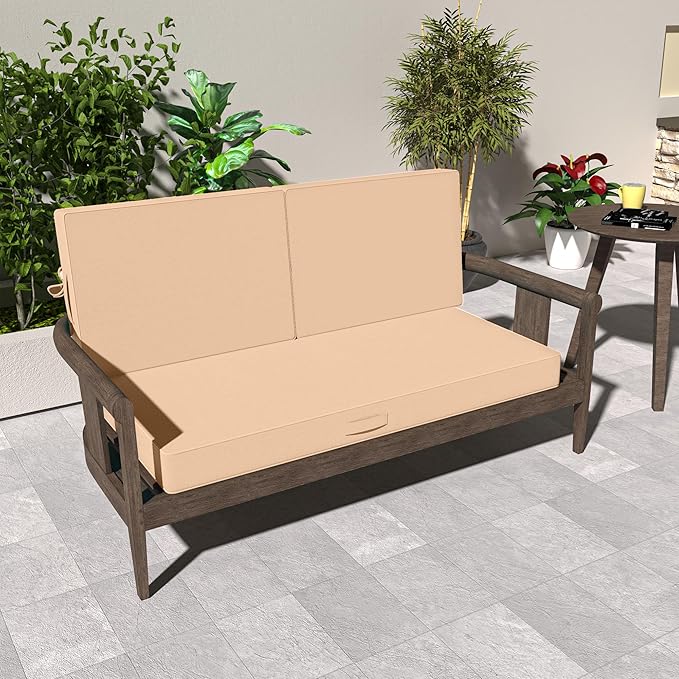 Outdoor Loveseat Cushions, 46x24 Outdoor Chair Cushions - Image 6