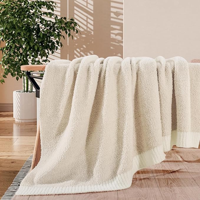 NEXHOME PRO Super Soft Blanket for Women, Cozy Blanket Warm Reversible Knit - Image 8