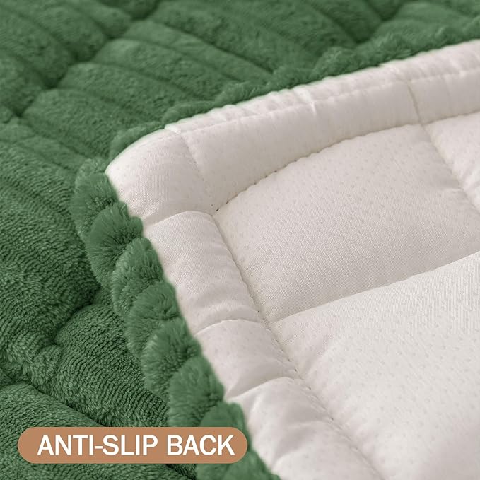Smiry Couch Cover for Dogs Washable, Non Slip Fuzzy Pet Couch Covers for 3 - Image 8
