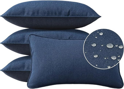 Sunbrella Decorative Outdoor Water Repellent Throw Pillows by Unimatta