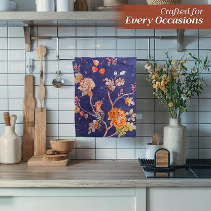 Maison d' Hermine Kitchen Towels Set of 3 100% Cotton 20" x 27.5" Reusable - Image 5