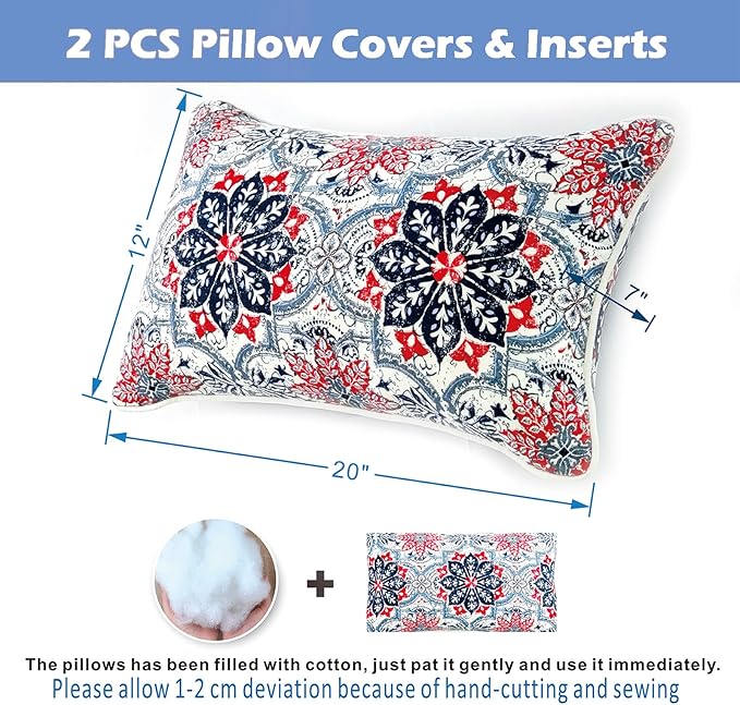 JMGBird Outdoor Lumbar Pillows Pack of 2 Outdoor Decorative Pillows - Image 6