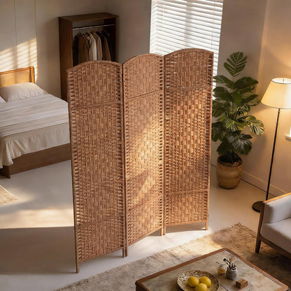 homcom room divider 3-panel, 6ft-tall folding privacy screen, package contents