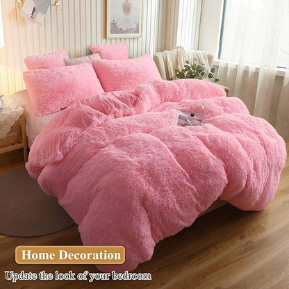 XeGe Faux Fur Throw Pillow Cases, Plush Shaggy Ultra Soft Pillow Covers - Image 6