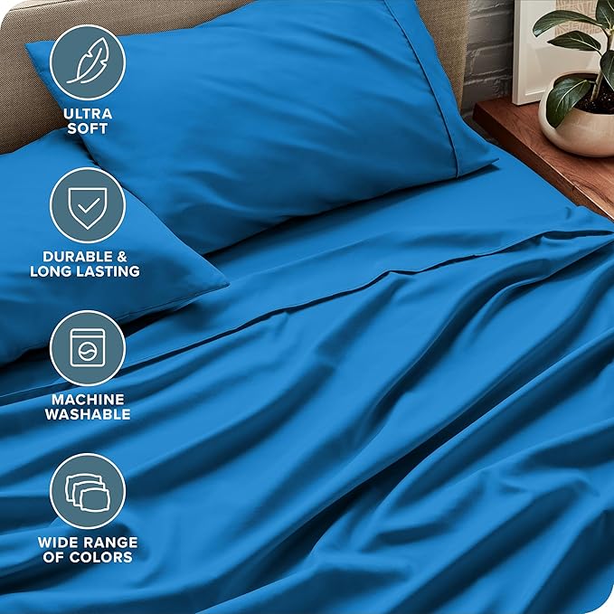 Bare Home Split King Sheet Set - Image 5