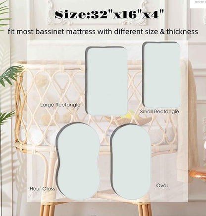 SDY Jersey Mushroom Bassinet Sheets - Image 6