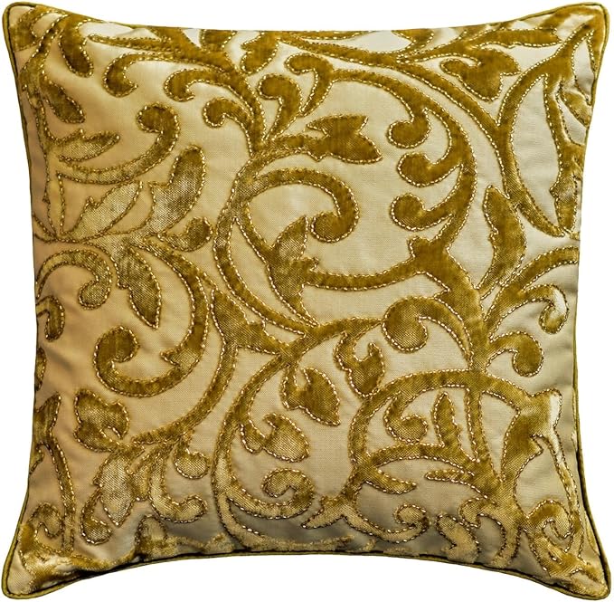 The HomeCentric King/Queen/Twin Beige Gold Decorative Bed Runner King 90"x18" - Image 5