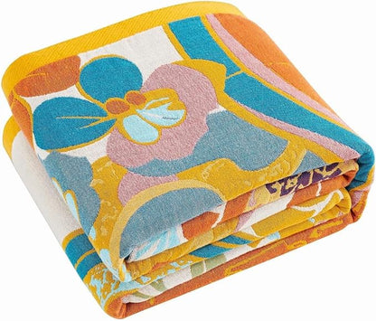 Boho Throw Blanket, Lightweight Blankets by XIBLC