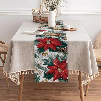 Christmas Table Runner – 13x72 Inch Holiday Table Decor - Image 7