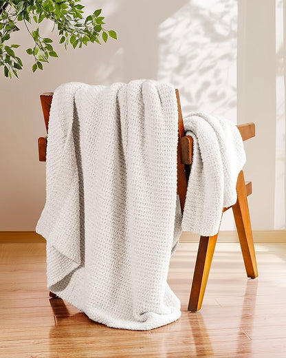 Super Soft Throw Blanket 50 x 60 Inches, Half-Side Plush Fuzzy Blanket - Image 2