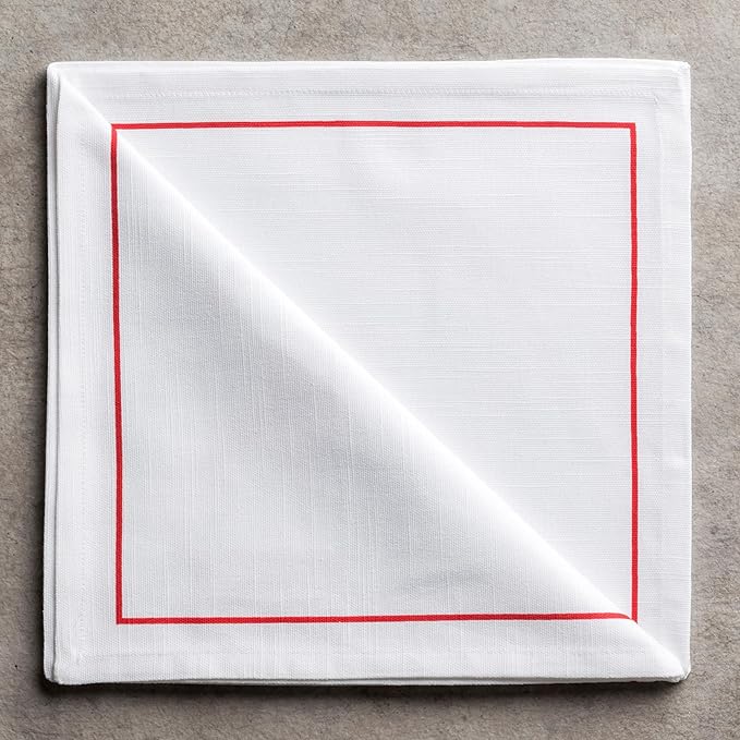 Maison d' Hermine Cloth Napkins Set of 4 100% Cotton - Image 9