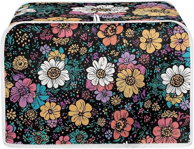 Flower 4 Slice Bread Maker Cover by Baxinh