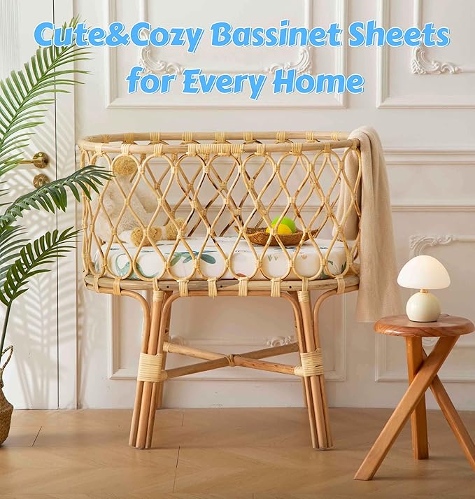 SDY Jersey Dinosaur Bassinet Sheets - Image 8