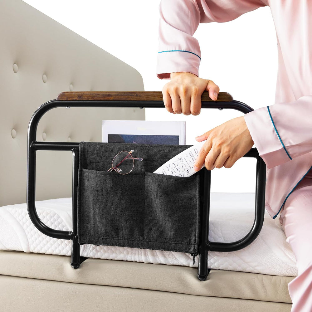 Bed Rail for Adjustable Bed for Elderly, Screw Into Wood Board 1 pc