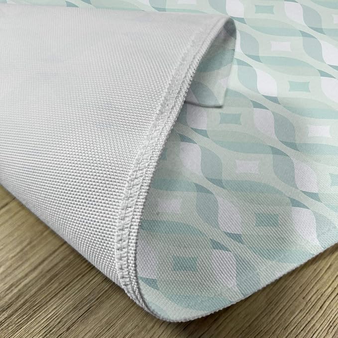Ambesonne Seafoam Place Mats Set of 4, Tangled Lines - Image 5