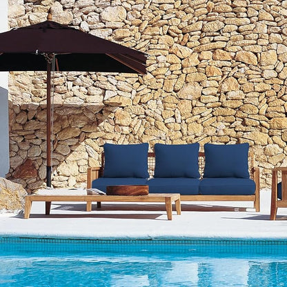 Sundale Outdoor Olefin Deep Seat Cushion Set of 2, Patio Chair Cushion and - Image 9