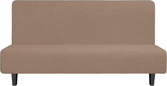 Easy-Going Stretch Futon Slipcover Armless Sofa Cover Furniture Protector by Easy-Going