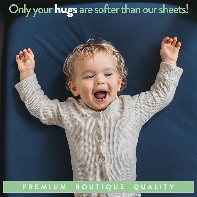 Bedside Sleeper Bassinet Sheets 35x20 Compatible - Image 5