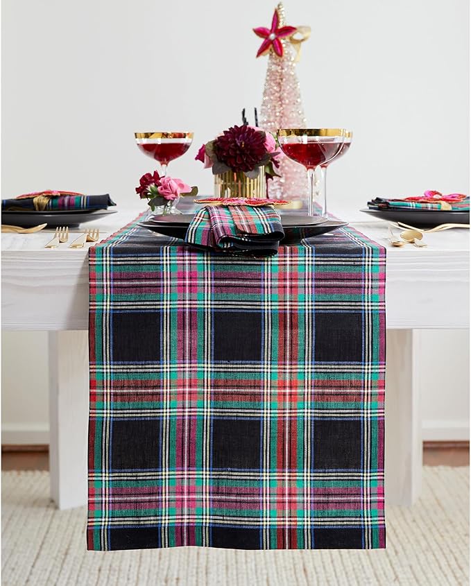Solino Home Linen Table Runner 108 Inches Long by SolinoHome