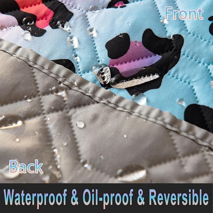 Waterproof Dog Bed Cover 86x82inch Reversible Pad Reusable Camping Mat - Image 3