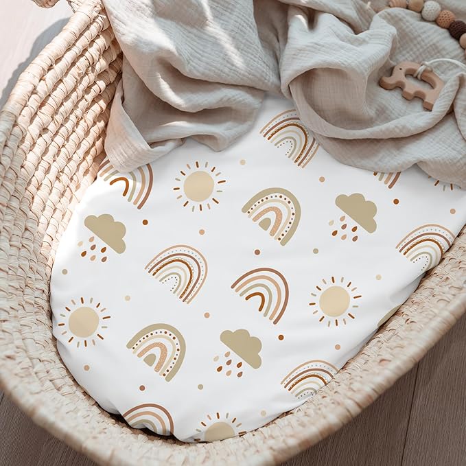 Baby Bassinet Sheets Girl Unisex - Image 5