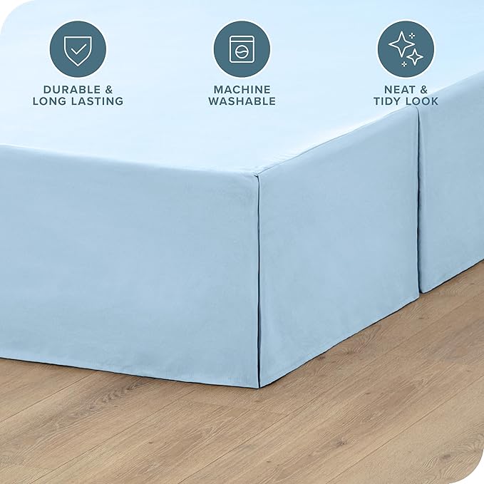 Bare Home Kids Twin Bed Skirt - Image 2