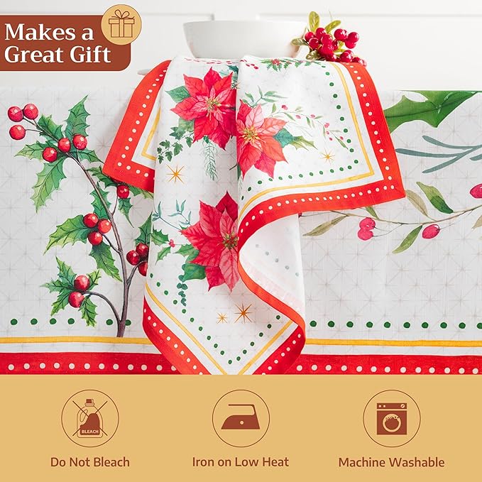 Maison d' Hermine Cloth Napkins Set of 4 100% Cotton - Image 5
