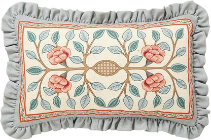 Orange Throw Pillow Covers, Cottage Rustic by bilingaier