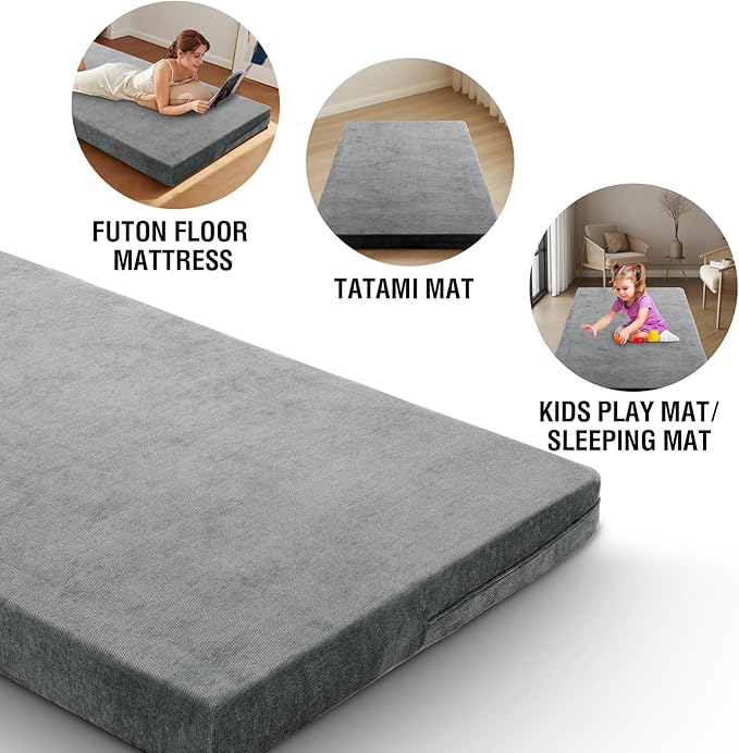 H.VERSAILTEX Twin Size Armless Futon Mattress Covers - Image 7
