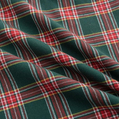 AQOTHES Pack of 2 Christmas Plaid Decorative Throw Pillow Covers Scottish - Image 7