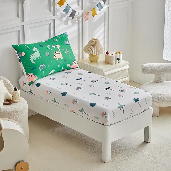 DuShow Dinosaur Toddler Bedding Set - Image 8