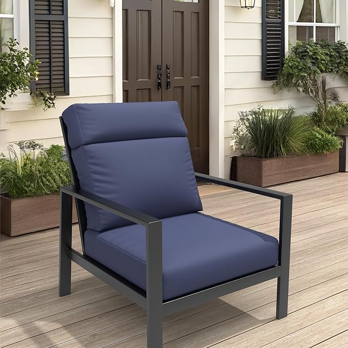 Covers & All CoverRite Rectangle High Back Chair Cushion, 600 Denier, Foam Seat - Image 5