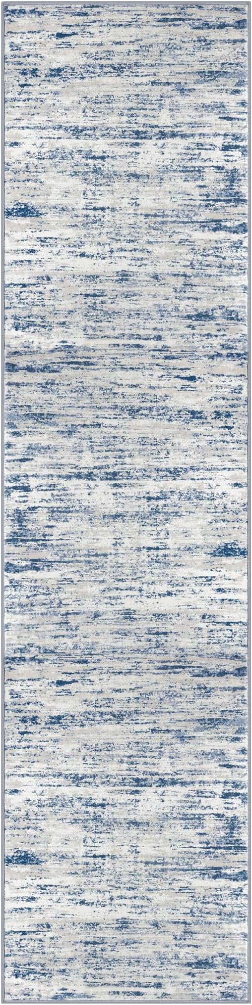 Modern Abstract Hallway Runner Rug - Image 9