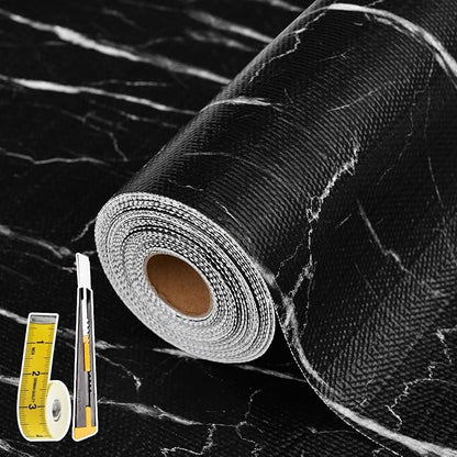 Drawer and Shelf Liner for Kitchen Cabinet: 23 in X 30 Ft Non Slip Waterproof by Kimhan