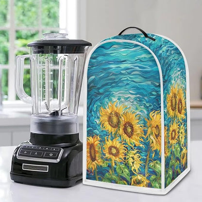 Sunflower Pattern Blender Dust Cover - Image 5