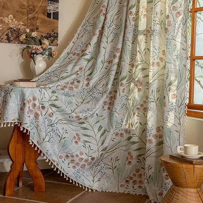 ENJOYBRIDAL Floral 84 Inch Curtains - Image 7