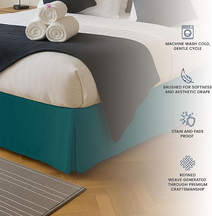 Utopia Bedding Queen Bed Skirt - Image 5