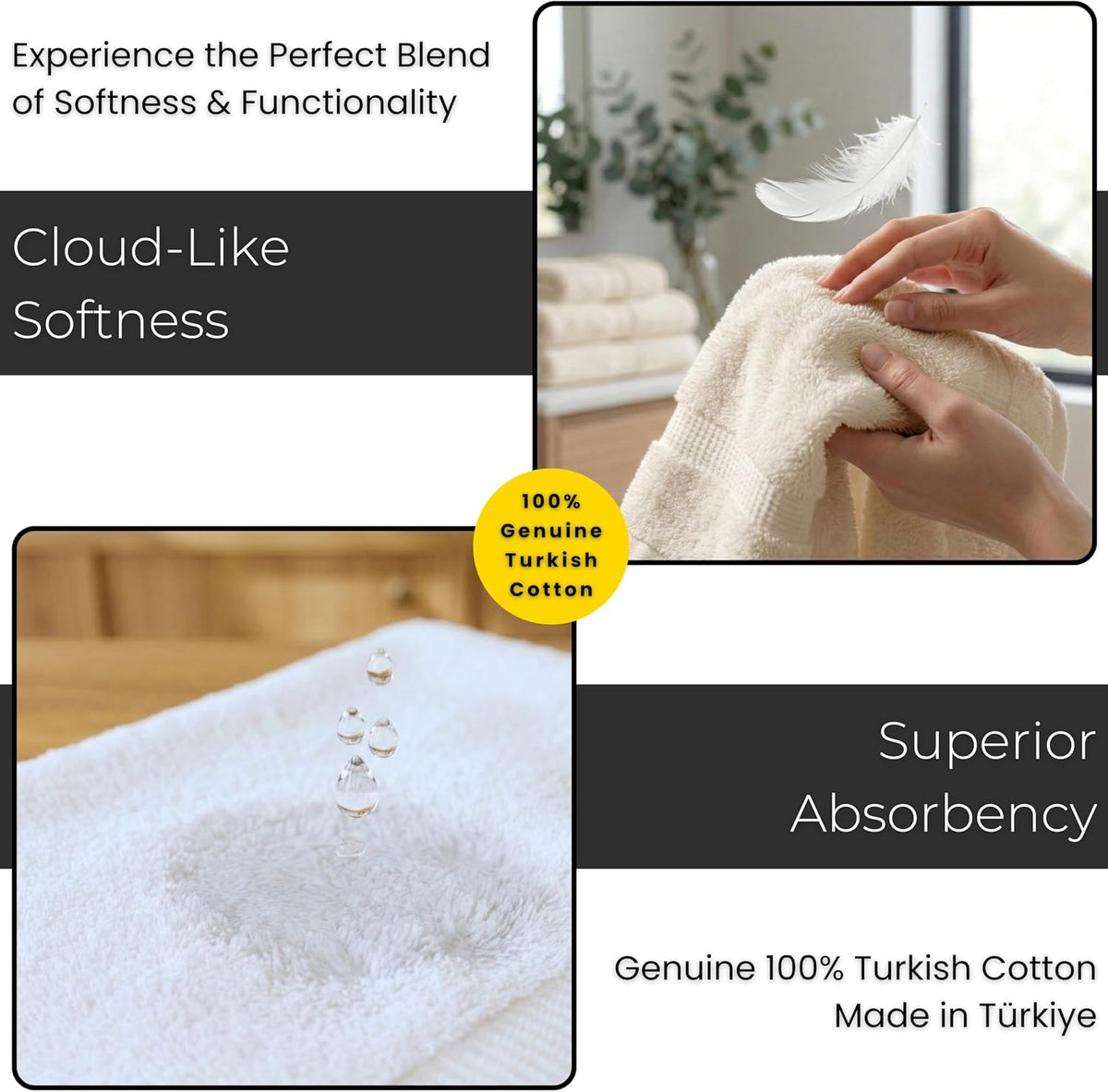salbakos luxury 100% turkish cotton bath sheet 40x80, view 9