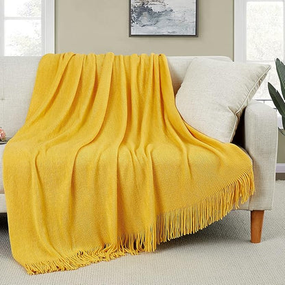 Homiest Decorative Knitted Throw Blanket by Homiest