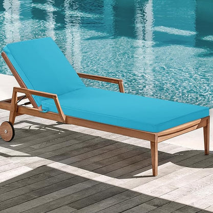 Chaise Lounge Cushions Outdoor Set of 4 - Image 9