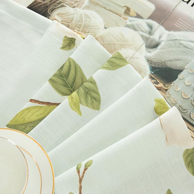 Leeva Blue Farmhouse Window Valance - Image 6