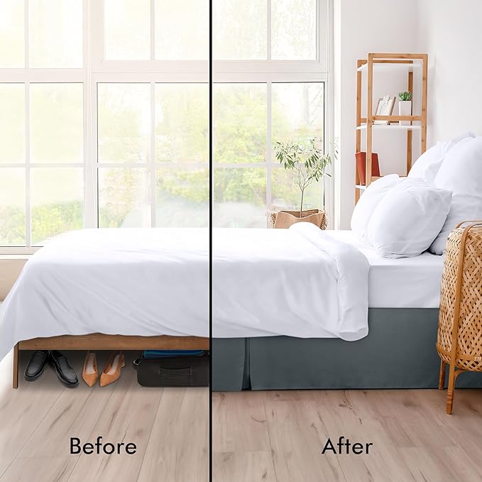 Utopia Bedding Full Bed Skirt - Image 3