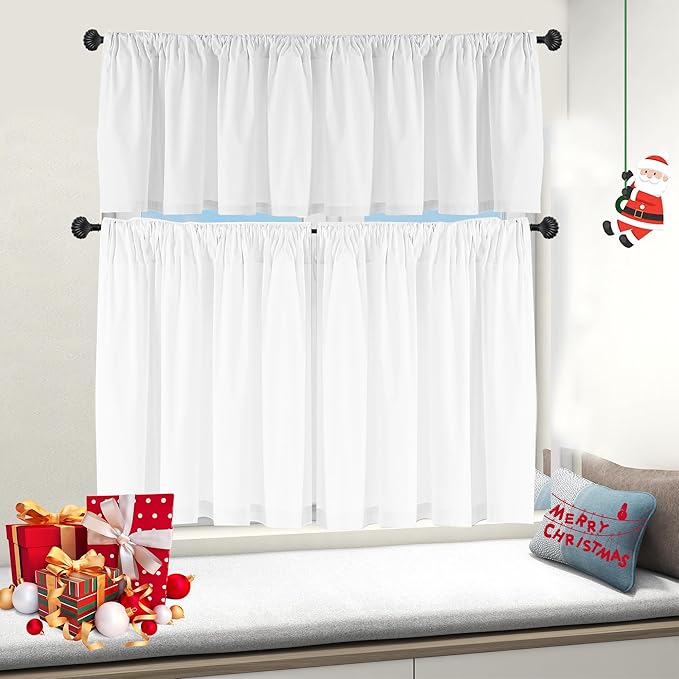 Christmas Valance Curtain Set - Image 5