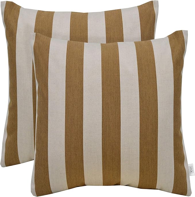 RSH DECOR: Sunbrella Square Throw Pillows Set of 2 | 17" x 17" | Water and by RSHDECOR