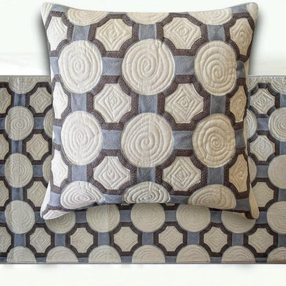The HomeCentric Blue Bed Runner - Image 4