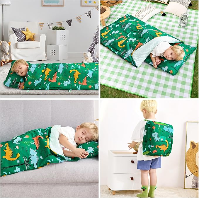 DJY Toddler Nap Mat, Kid Slumber Bag - Image 5