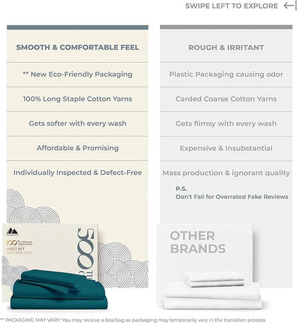 Mayfair Linen 500 Thread Count California King Cotton Sheets - Image 2