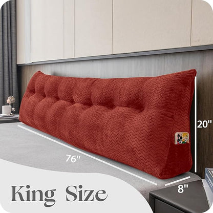 Large Bolster Triangular Headboard Wedge Backrest Positioning Support Bed Rest - Image 2